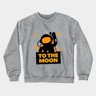 TO THE MOON (BITCOIN) Crewneck Sweatshirt